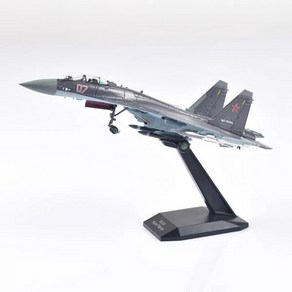 러시아 전투기 Su-27 다이캐스트 1/100 SU27 모형 비행기 밀리터리 전투기모형