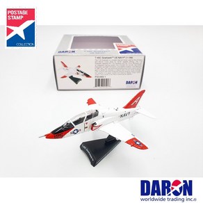 Daron 전투기모형 비행기모형 함상 훈련기 모형 고스호크 T-45C Goshawk 1/100 Postage Stamp PS5369-1