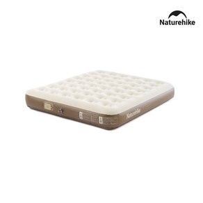 NH C25 에어 매트 (펌프 내장형) 25CM 자충 휴대용 매트리스, 베이지
