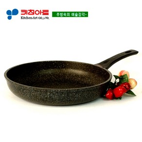 키친아트 은나노(마블코팅)열센서 후라이팬28CM, 28cm, 1개