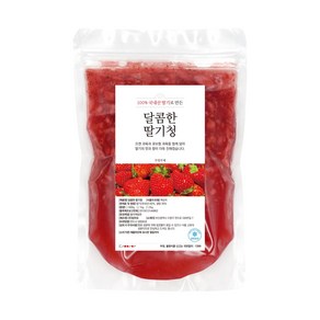 담아요 수제 달콤한 딸기청, 1개, 1개입, 600g