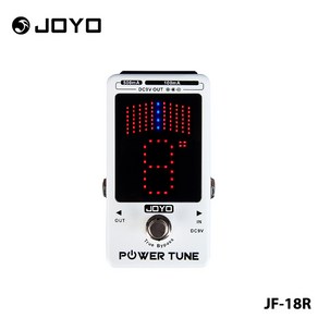 JOYO JF-18R POWER TUNE 파워 튠 기타 튜너 페달 JF 18R