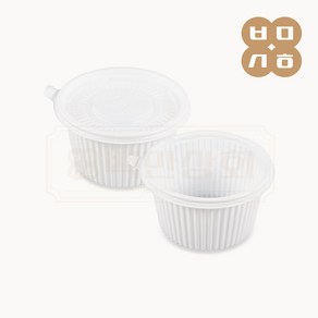 백만상회 [BU] 고강도 국물용기 105파이 중 백색(PP재질), 1개, 500세트