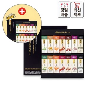 명품 디저트 밀양한천 양갱 선물세트 1+1 2호 3호 4호, 양갱세트 2호x2 + 쇼핑백 2개, 2세트
