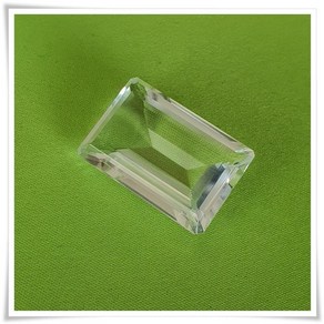 백수정 나석 ock cystal faceted octagon 30x20mm big size