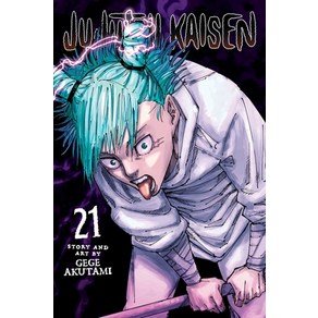 (영문도서) Jujutsu Kaisen Vol. 21 Papeback, Viz Media, English, 9781974741229