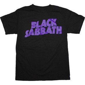 ROCKPANDA Logo Black Sabbath 반팔티