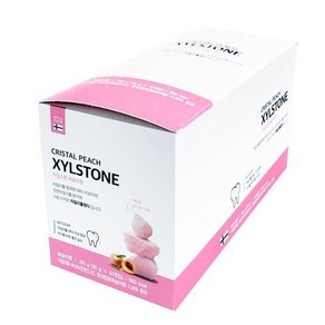 자일리톨 스톤 복숭아향 35g x10개 (1box), 10개