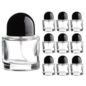 블랑스 타입 투명 30ml 10개 향수 공병 스크류타입 용기 만들기 재료 퍼퓸 스프레이 유리 DIY