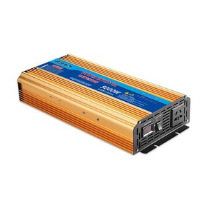 시거잭 충전기 인버터 변환기 차량 방열 우수 캠핑, 1500W-60V72V범용유형 220V 12V, 1개