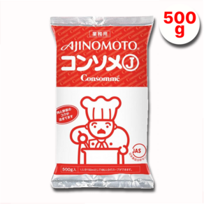 아지노모토 콘소메 J 업소용 500g 일본 조미료 콘소매 스톡, 1개