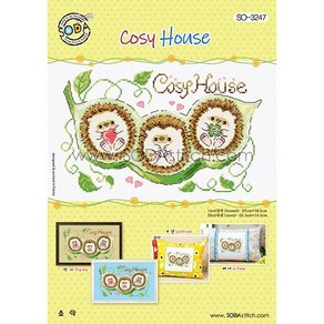 조이십자수 십자수도안-Cosy House [소다-3247 ] 십자수도안, 1개