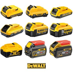 DeWalt 디월트 전용 배터리 택1 18V 20V 54V 60V 2Ah 3Ah 4Ah 5Ah 6Ah