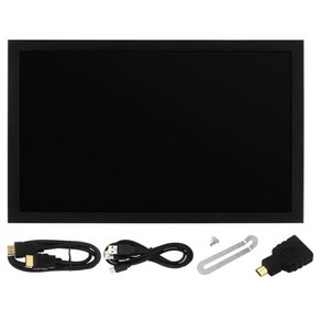 컴퓨터모니터 PC 노트북 카메라 TV 박스 DVD 스크린용 휴대용 디스플레이 7 인치 IPS 1024x600 LCD HDMI 호환 VGA AV 입력 DC C타입 전원, 1) EM713, 1) EM713, 1개