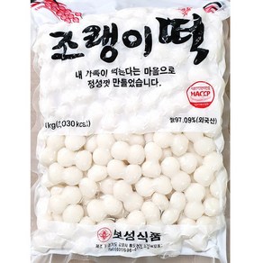 보성식품 무배_조랭이떡(보성 1K) 업소용, 1kg, 1개