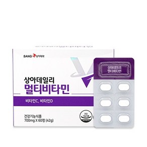 상아제약 데일리 멀티비타민 60p, 1개, 42g