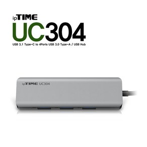 iptime USB 허브/USB 멀티허브 모음, UC304, 1개