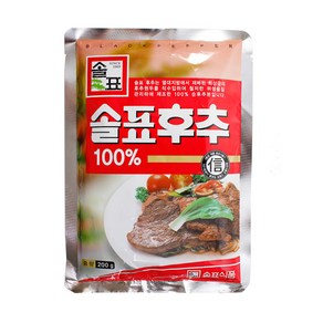 솔표 흑후추분200g 10개, 200g