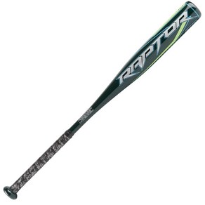 롤링스 3936738007 Rawlings RAPTOR USA 야구 배트 | -10 1개 알루미늄 다크 그린 73.7cm(29인치)