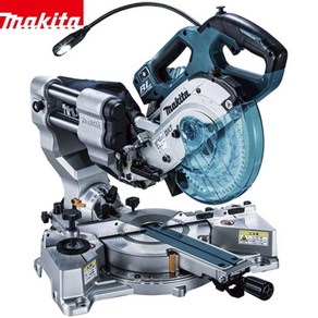 Makita 마끼다 18V 충전식 무선 슬라이드 원형톱 LS610D, 본체만+톱날(배터리/충전기 별매), 1개