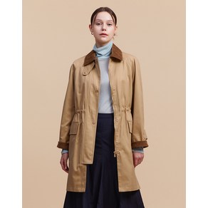 23FW 베이지 디테쳐블 맥코트 점퍼 HSJU3D802I2