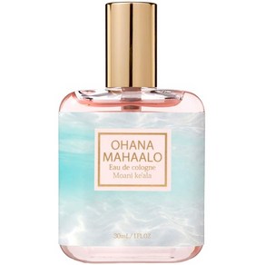 일본직발송 6. OHANA MAHAALO EAU DE COLOGNE MOANI KEALA 30밀리리터 (X 1) B01INEJ48S, One Size, 1개, 30ml