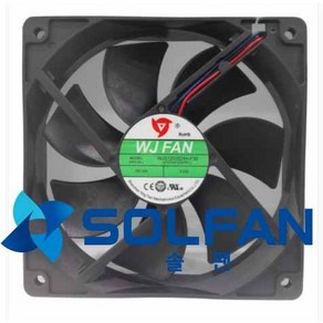솔팬 WJS1202524H-F30 DC24V FAN DC팬 120mm 사이즈 / WJ팬 / 120MM X 25MM 사이즈 / 3000RPM / MADE IN CHINA, 1개