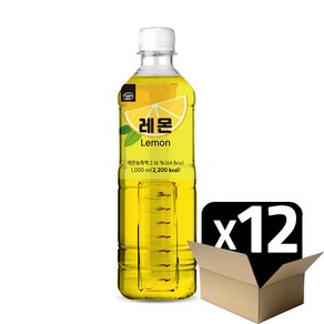 대호 레몬 액상 카르페데이 1000ml 12개입, 12개, 1L