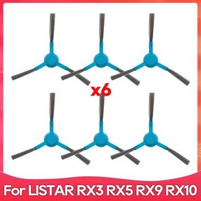 로봇청소기악세서리 라이스타 RX3 RX5 RX9 RX10 / LISTAR 호환되는 메인 측면 브러시 HEPA 필터 모핑 랙 로봇 청소기 예비 부품., 1개, 3) Set A