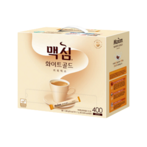 맥심 화이트 골드 커피믹스 400T 1박스, 12g, 400개입, 1개