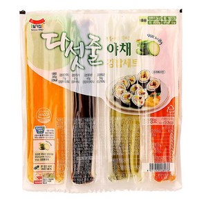 다섯줄야채김밥세트 245G/(주)일미농수산, 1개, 245g