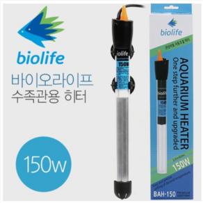 바이오라이프 자동온도조절 어항 수족관용 히터 150w, 1개