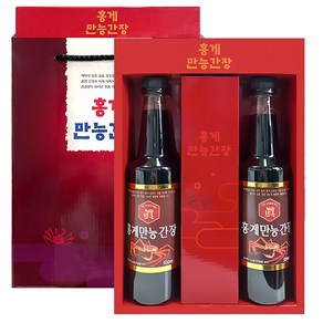 홍게 만능간장 500ml 2p선물세트 /단체선물 답례품 / 만능간장, 2개