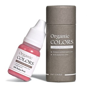 래쉬몬스터 오가닉 수지엠보 색소 아이라인 입술반영구 눈썹문신 스킨커버 10ml, 1개, [수지 머신] 306 베이비핑크