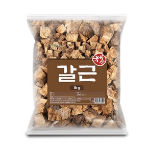 국산 건칡 갈근 1kg 말린 건조 칡뿌리 효능 홈쇼핑 대용량 차 한약재료 한방재, 1개