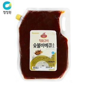 쉐프원 직화구이 숯불바베큐 소스 2kg, 쉐프원 직화구이 숯불 바베큐 소스 2kg, 1개