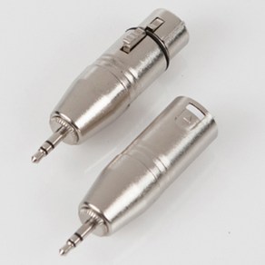 1p XLR-3.5ST 변한젠더 단자 잭 음향 케이블 앰프, 1개