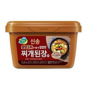 신송 청양고추로 맛을 낸 칼칼한 찌개된장, 500g, 1개