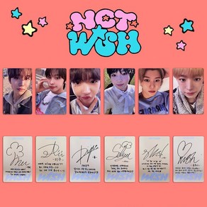 NCT WISH 엔시티위시 싸인 포토카드 포카 굿즈