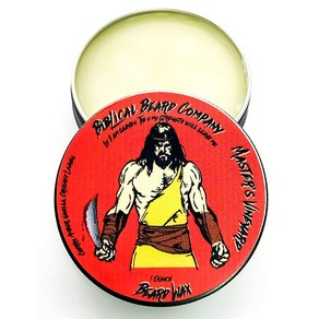 해외 Biblical Beard Company 수염 및 콧수염 왁스 - 미국산 마스터 포도원 미국매장정품+ 1550958, 1개