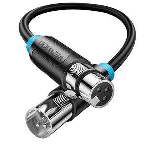 벤션 XLR 캐논 M F 마이크 연장 오디오 케이블 BBF