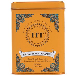 Haney & Sons HT Decaf 핫 시나몬 티 티 티백 20개 40g(1.4온스), 1개, 1개