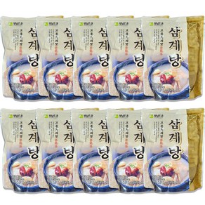 부남 삼계탕 1kg 레토르트 밀키트 대용량 업소 식당용 삼계탕, 10개