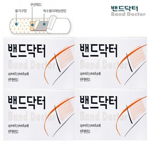 밴드닥터 표준 10매 x4개 일회용반창고 밴드, 4개, 10개