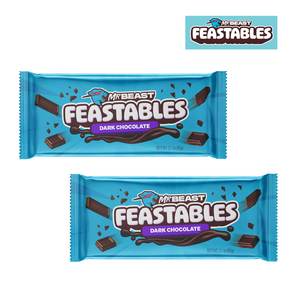 [MrBeast] [1+1] 미스터비스트 초콜릿 다크 초콜릿 60g 2개 피스터블 초콜릿 Feastables MrBeast Chocolate Bar