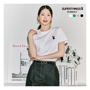 [바이브리짓] [X슈퍼띵스] 25SS 아트웍 티셔츠 4종