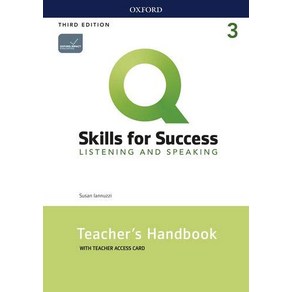 Q Skills fo Success: Listening and Speaking 3 Teache's Handbook (with Teache's Access Cad)