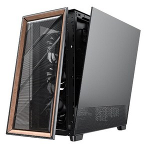 안텍 Antec FLUX PRO MESH 빅타워 컴퓨터 PC 케이스 (블랙), 1개, FLUX PRO MESH (블랙)