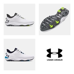 언더아머 UNDER ARMOUR 3026919 화이트그레이 화이트블루 2컬러 남성 UA 드라이브 프로 와이드 골프화 발볼넓은 편안한 659699