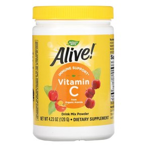 네이처스웨이 Alive Vitamin C Dink Mix Powde 120g, 1개